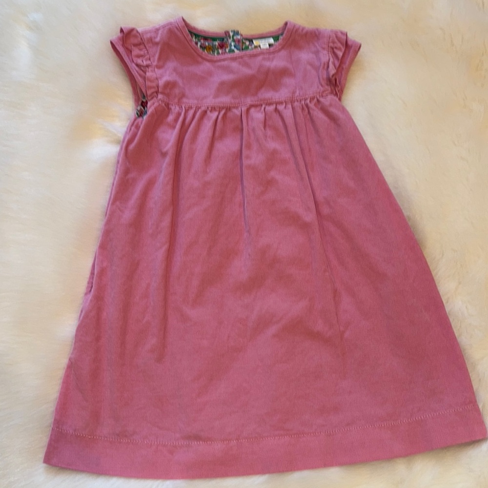 Mini Boden easy everyday dress in pink